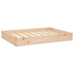 Vidaxl lit pour chien 71, 5x54x9 cm bois de pin solide