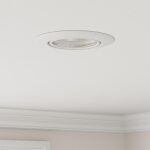 Vidaxl luminaires ensemble de 6 blanc plastique 9 cm