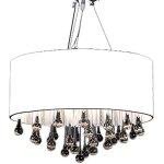 Vidaxl lustre avec 85 cristaux blanc