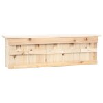 Vidaxl maison pour moineau avec 5 chambres 68x15x21 cm bois de sapin