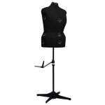 Vidaxl mannequin de robe ajustable pour femme noir l taille 44 - 50