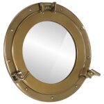 Vidaxl miroir en forme de hublot mural ø38 cm aluminium et verre Vidaxl miroir en forme de hublot mural ø38 cm aluminium et verre