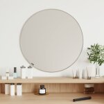 Vidaxl miroir mural argent� Ø 50 cm rond