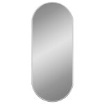 Vidaxl miroir mural argenté 60x25 cm ovale Vidaxl miroir mural argenté 60x25 cm ovale
