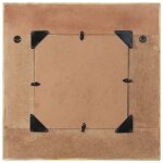 Vidaxl miroir mural bois de rcupration massif 60 x 60 cm