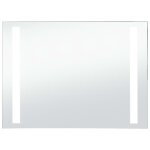 Vidaxl miroir mural  led pour salle de bains 100 x 60 cm