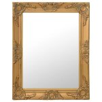 Vidaxl miroir mural style baroque 50x60 cm dor�