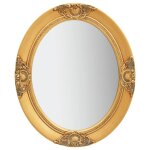 Vidaxl miroir mural style baroque 50x60 cm doré Vidaxl miroir mural style baroque 50x60 cm doré
