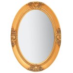 Vidaxl miroir mural style baroque 50x70 cm doré Vidaxl miroir mural style baroque 50x70 cm doré