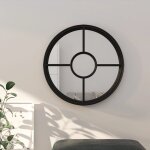 Vidaxl miroir noir 40x4 cm fer pour utilisation à l'intérieur Vidaxl miroir noir 40x4 cm fer pour utilisation à l'intérieur