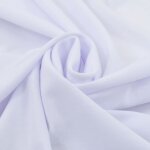 Vidaxl nappes elastiques de table avec jupon 2 pcs 120x74 cm blanc
