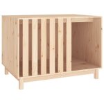 Vidaxl niche pour chien 100x70x72 cm bois de pin massif