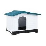 Vidaxl niche pour chien bleu 90, 5x68x66 cm polypropylne