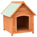 Vidaxl niche pour chiens bois de pin et de sapin massif 72x85x82 cm Vidaxl niche pour chiens bois de pin et de sapin massif 72x85x82 cm