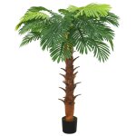 Palmier cycas artificiel avec pot pour maison bureau hall d'hôtel 160 cm vert Palmier cycas artificiel avec pot pour maison bureau hall d'hôtel 160 cm vert