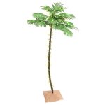 Vidaxl palmier � led 96 led blanc chaud 180 cm