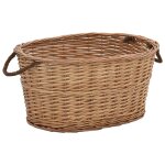 Vidaxl panier  bois de chauffage poignes de transport 56x40x28 cm