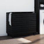 Vidaxl panier  linge 88, 5x44x76 cm bois massif de pin