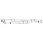 Vidaxl parc pour chien 32panneaux noir 100x50cm acier enduit de poudre