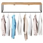 Vidaxl patère à bord naturel 100x35x22 cm bois d'acacia massif Vidaxl patère à bord naturel 100x35x22 cm bois d'acacia massif