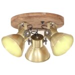 Vidaxl plafonnier industriel 25 w laiton 42x27 cm e27