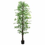 Vidaxl plante artificielle ficus 2016 feuilles 300 cm vert
