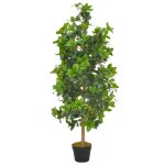 Vidaxl plante artificielle avec pot laurier vert 120 cm