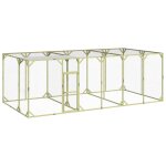 Vidaxl poulailler 600x300x200 cm bois de pin massif impr�gn�