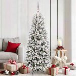 Vidaxl sapin de no�l artificiel avec 300 led blanc 73 x 73 x 180 cm