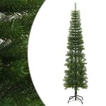 Vidaxl sapin de nol artificiel mince avec support 240 cm pe