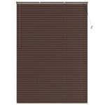 Vidaxl store v�nitien marron fonc� avec motif 213 x 160 cm pvc