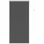 Vidaxl store v�nitien r�glable gris argent� 213 x 100 cm pvc