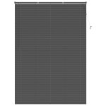 Vidaxl store v�nitien r�glable gris argent� 213 x 140 cm pvc