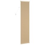 Vidaxl store v�nitien r�glable marron clair avec motif 213 x 50 cm pvc