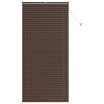 Vidaxl store v�nitien r�glable marron fonc� avec motif 213 x 70 cm pvc