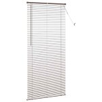 Vidaxl store v�nitien r�glable marron fonc� avec motif 213 x 90 cm pvc