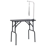 Vidaxl table de toilettage réglable pour chiens avec 1 boucle Vidaxl table de toilettage réglable pour chiens avec 1 boucle
