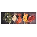Vidaxl tapis de cuisine lavable cuillères 60x180 cm Vidaxl tapis de cuisine lavable cuillères 60x180 cm