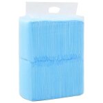 Vidaxl tapis dhygine pour chiens 100 pcs 60 x 45 cm tissu non tiss