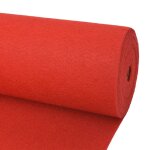 Vidaxl tapis pour exposition 1 x 12 m rouge Vidaxl tapis pour exposition 1 x 12 m rouge