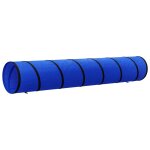 Vidaxl tunnel pour chien bleu � 50x300 cm polyester