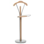 Vidaxl valet de chambre 45 x 35 x 107 cm naturel