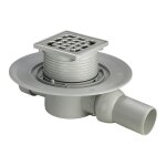 Viega advantix drainage de salle de bains, horizontal, 557119