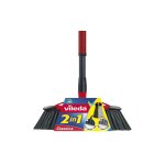 Vileda 143783, int�rieur, noir, gris, rouge, soft - hard bristle, plastique renforc� en fibres