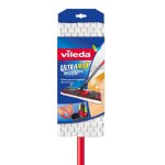 Vileda balai  franges ultramax, microfibre, rouge / blanc, 7 x 14 x 105 cm, 7 x 14 x 105 cm.