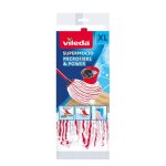 Vileda  super mocio microfibre et power - recharge / tte de balai serpillre  franges (sans le manche) ...