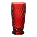 Villeroy & boch - boston coloured verre a soda / bire red - rouge