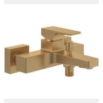 Mitigeur bain douche m�canique architectura square or bross�