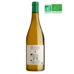 Vin blanc sec devois des agneaux  cousu main  2024 aop languedoc bio vignobles jeanjean 75 cl