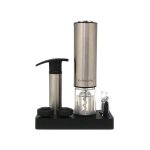 Vin bouquet fi 002 set - set tire - bouchon electrique deluxe avec pompe, deux bouchons et coupeur
